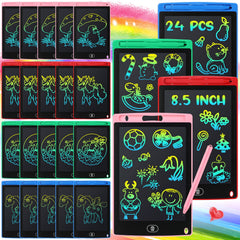 Zhehao LCD writing tablet 8.5 inch, colorful doodle board ideal for on-the-go creativity
