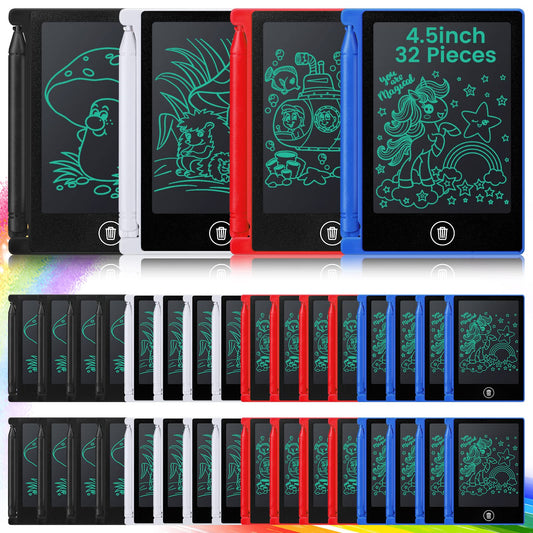 Zhehao mini LCD writing tablet front view, portable learning tool for kids