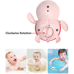 ZHFUYS wind-up cow bath toy moves in water for imaginative pool time