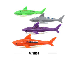 ZHFUYS diving torpedo shark launches through water for dynamic pool fun