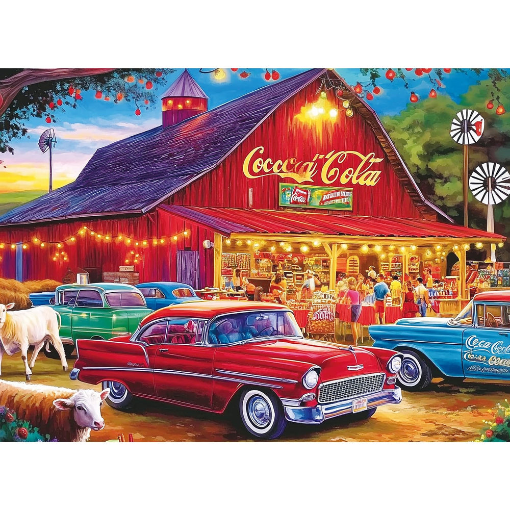 Zhiseoyi Night Car Life 300-piece puzzle for adults—engaging challenge.