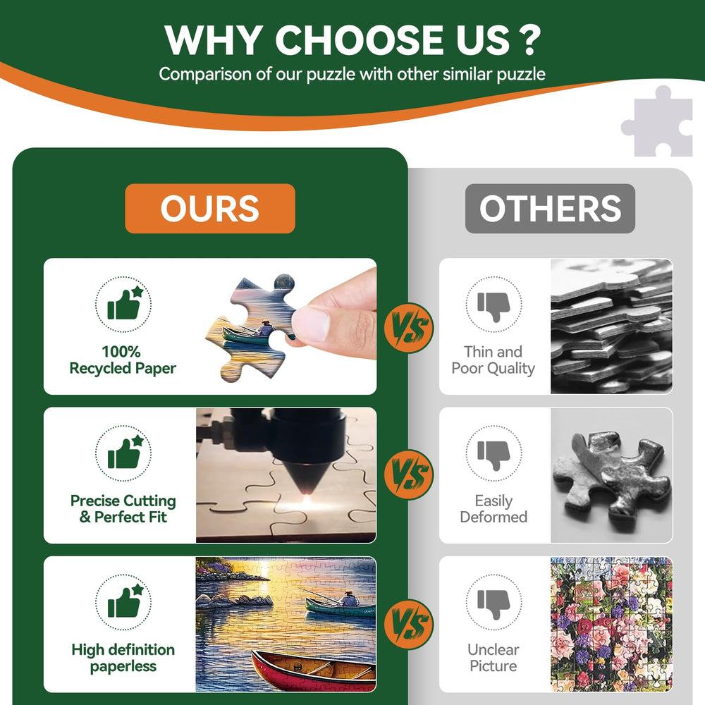 Zhiseoyi gift-ready puzzle packaging suitable for birthdays and holidays