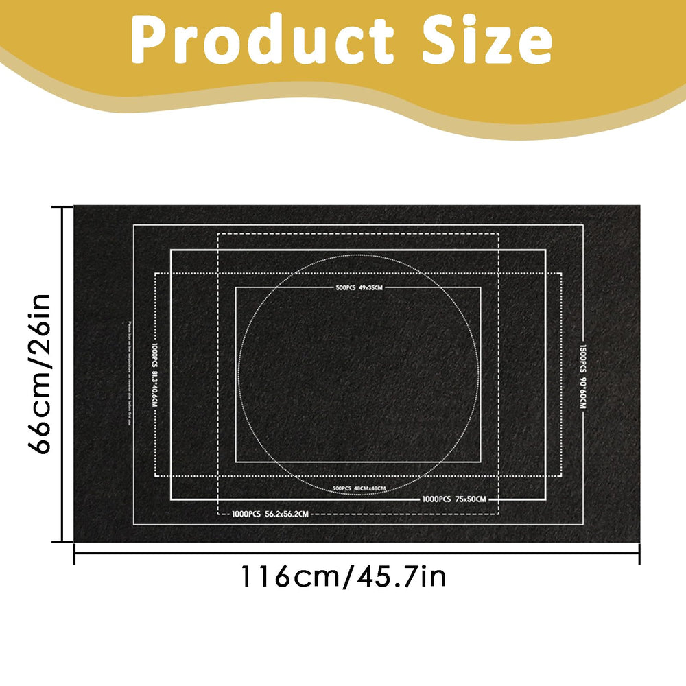 ZHLKHIOP Puzzle Mat Roll Up with non-slip surface prevents shifting during assembly.