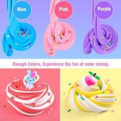 ZHNEHAOKAN unicorn mermaid slime figures spark imaginative play.