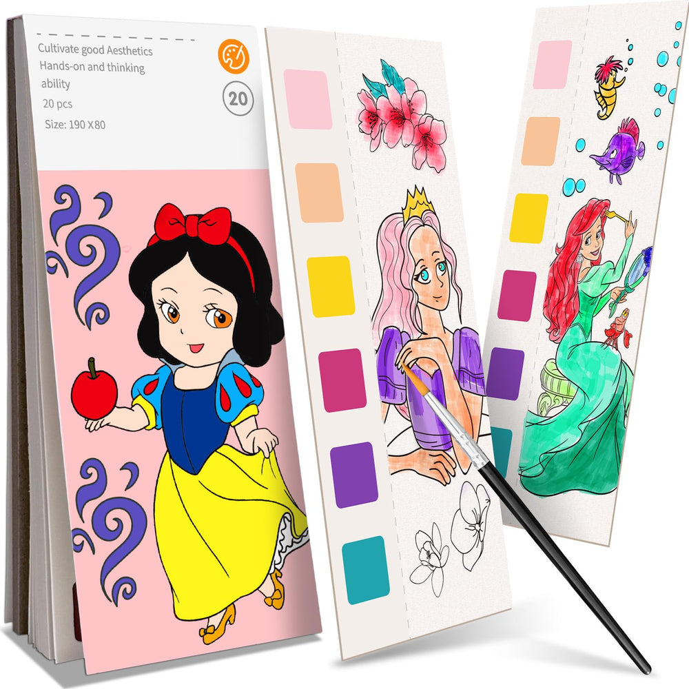 ZHOC built in paints page enables mess free creativity for kids.