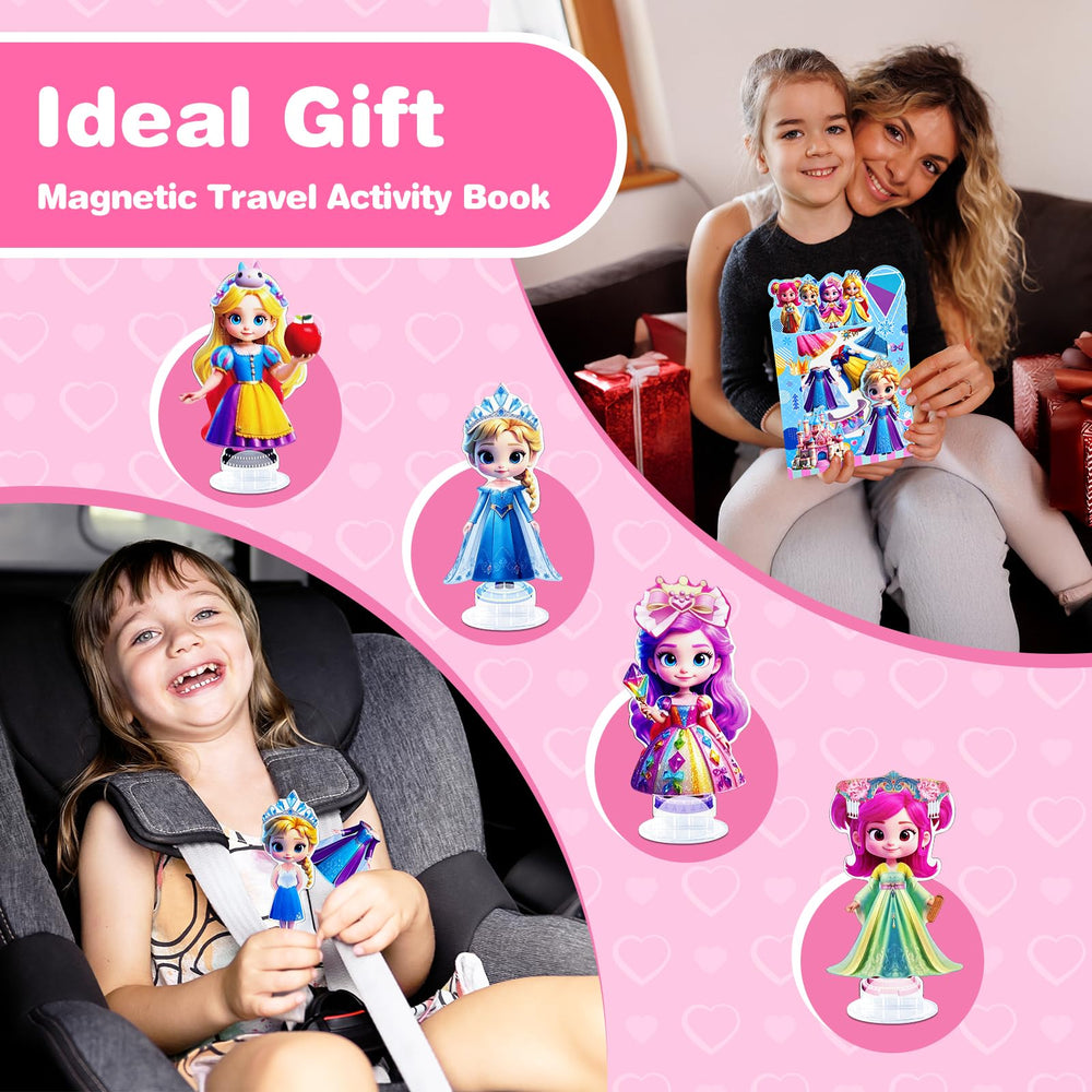 ZHOC magnetic dress up dolls gift box ready for birthdays and holidays.