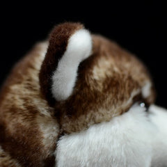 ZHONGXIN MADE Siberian Husky Plush hug-size supports cuddling and bedtime routines