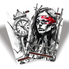 ZHQGYN Gothic Whispers card 2 features high-contrast engravings for interpretation.