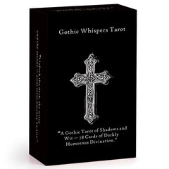 ZHQGYN Gothic Whispers card 9 features black-and-white scenes for inspiring conversations.