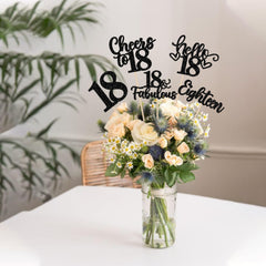 ZHUOWEISM 18th anniversary centerpiece sticks design 4 brightens every table setting