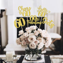 ZHUOWEISM 60th anniversary theme sticks provide quick, pre assembled decor