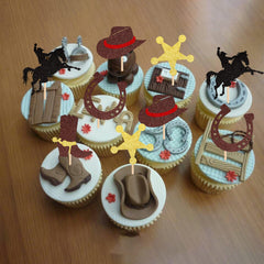 ZHUOWEISM glitter dessert display topper showcases pre-assembled convenience.