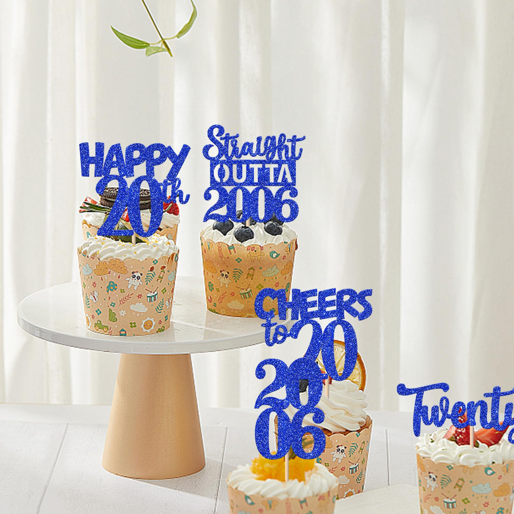 ZHUOWEISM preassembled toppers save prep time during party setup.