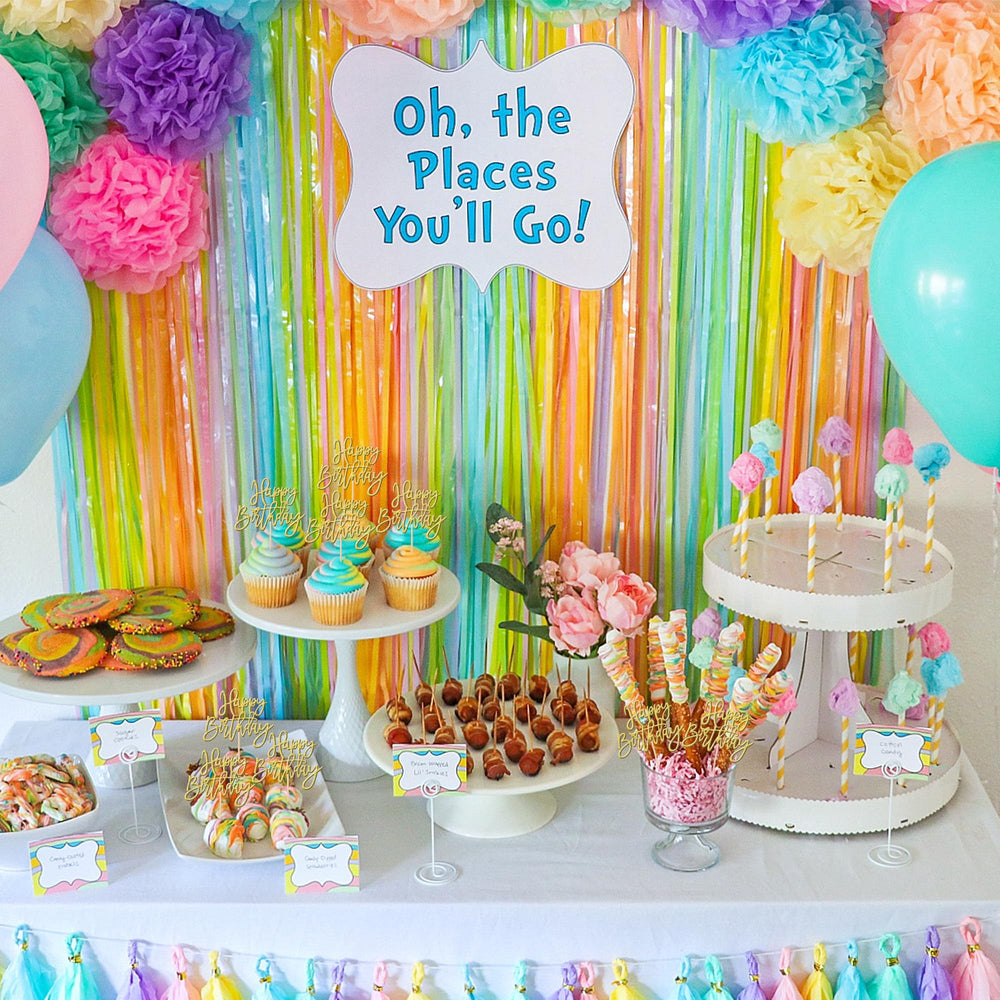 ZHUOWEISM Versatile dessert decorations for cupcakes, ice cream, cookies.