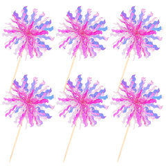 ZHUOWEISM double-sided cupcake topper shines from all angles