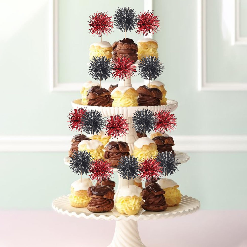 ZHUOWEISM pre assembled toppers save prep time for celebrations.