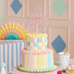 ZHUOWEISM Topper with glitter on desserts like fruits and cookies