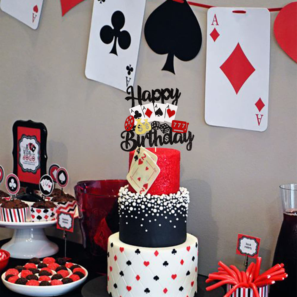 ZHUOWEISM pre-assembled cake topper saves time during party prep
