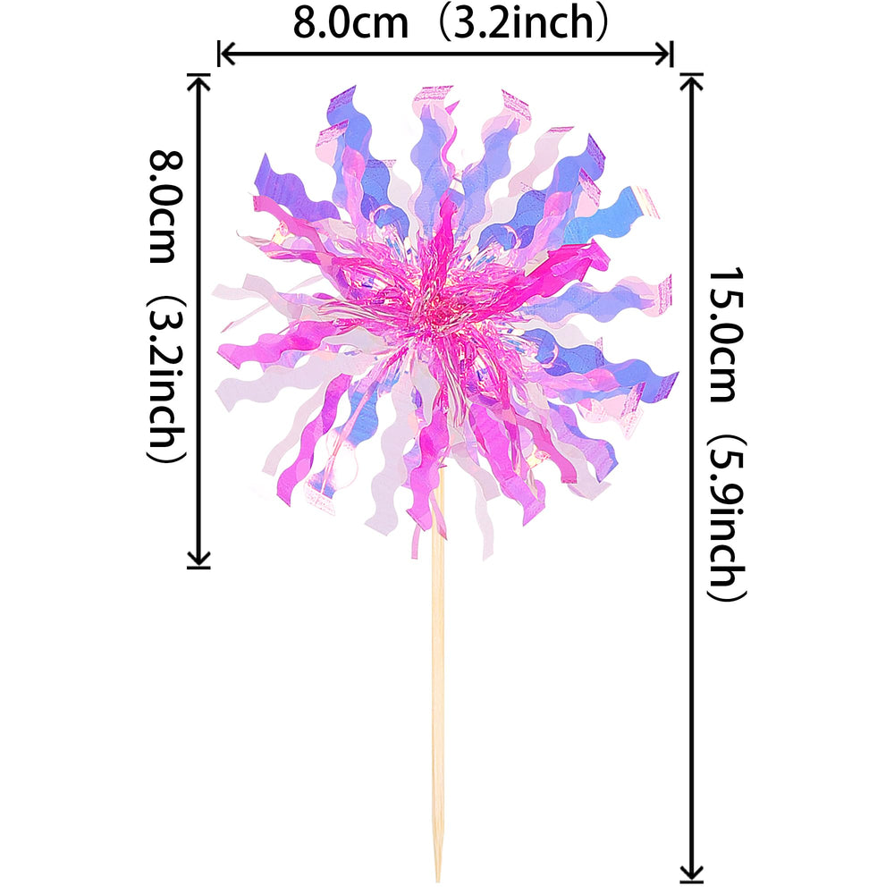 ZHUOWEISM ready-assembled cupcake topper simplifies party prep