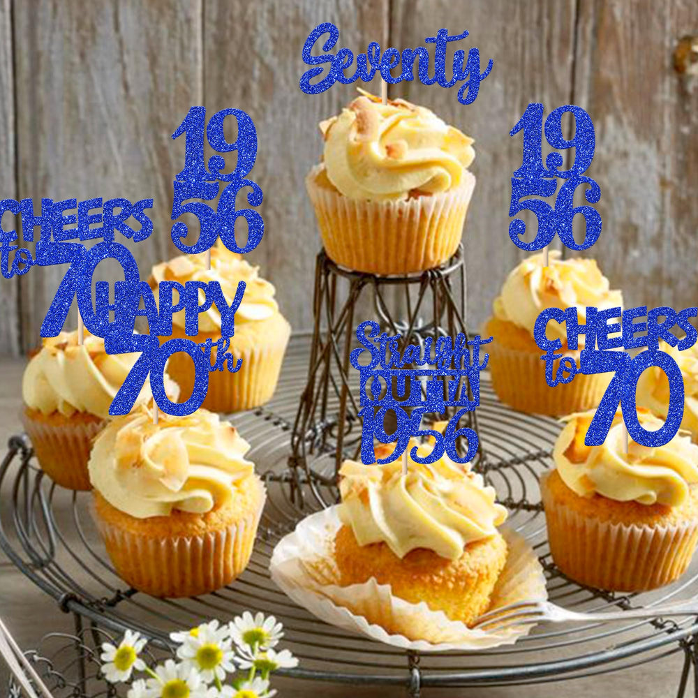 ZHUOWEISM six designs pack toppers save time decorating.