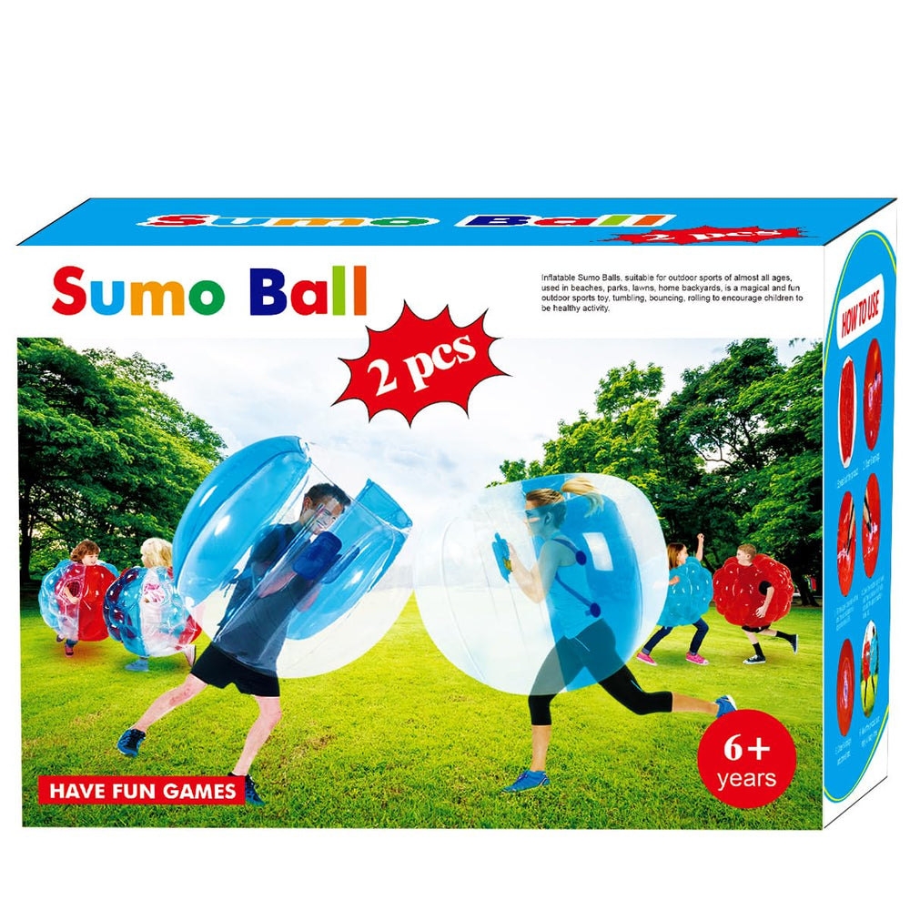 ZHUYNXIR sumo ball easy inflation and quick setup for instant play.
