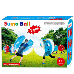 ZHUYNXIR sumo ball easy inflation and quick setup for instant play.