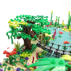 ZHX Rainforest coconut trees add tropical detail to scenes.