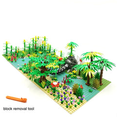 ZHX Rainforest packaging box keeps all pieces organized.