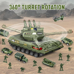 ZHYLLO Army Armored Vehicle robust design for rough play