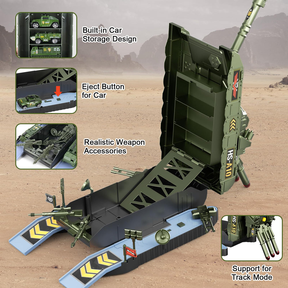 ZHYLLO Army Die-Cast Cars mini replicas for quick skirmishes