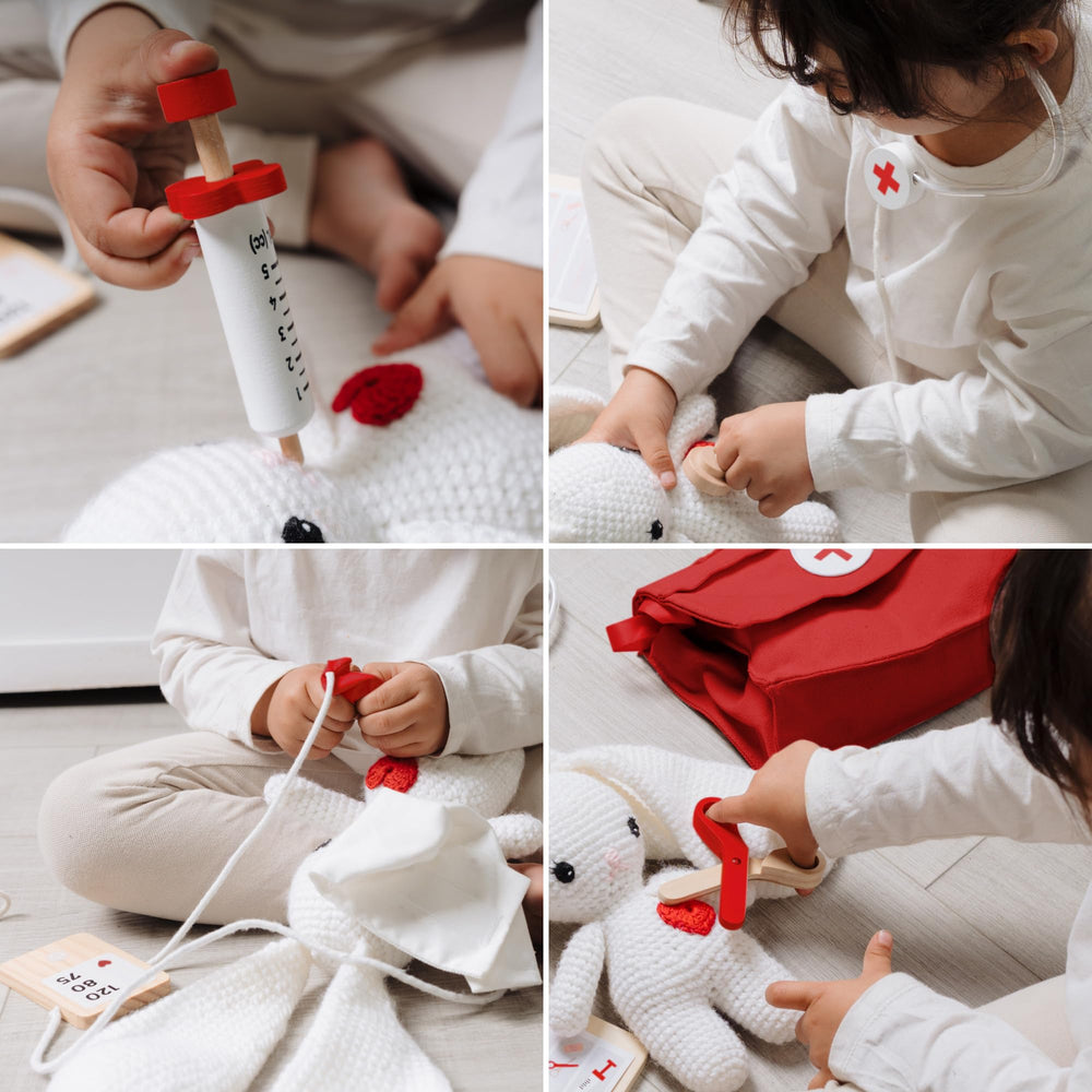 ZICOTO cotton carry bag for tidy storage and easy travel with the kit.