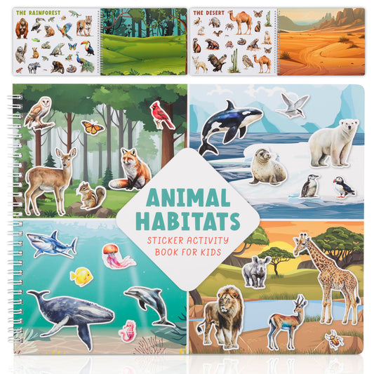 ZICOTO fun sticker book cover inviting kids to start colorful adventures