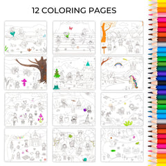 ZICOTO sticker book kid-friendly design enables independent play sessions