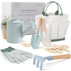 ZICOTO kids gardening set gloves protect tiny hands during planting