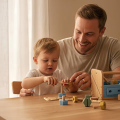 ZICOTO nuts and bolts set fosters hand-eye coordination and tinkering fun