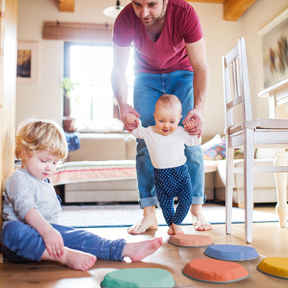 ZICOTO stepping stones stackable design makes storage easy