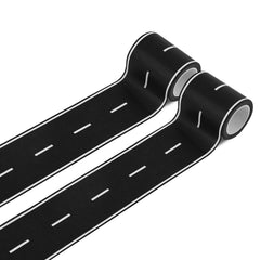 ZICRO Roadway Tape in black, 2.4-inch wide, 33 feet, safe for floors and surfaces.