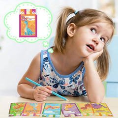 ZICZLI dinosaur-themed cards pair with lights for joyful moments.