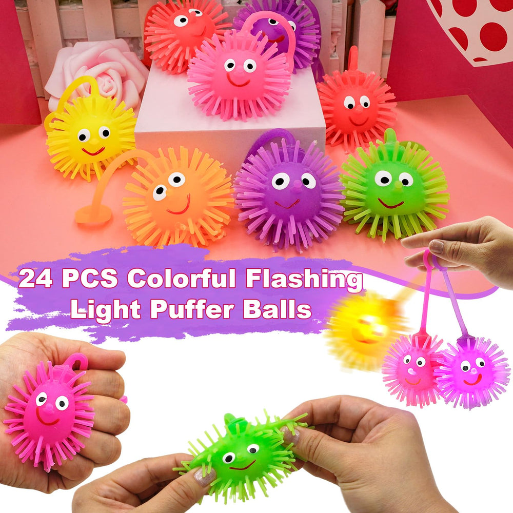 ZICZLI LED Puffer Ball purple glow for after-school fun.
