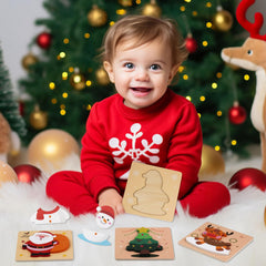 ZILIALAR Large-pieces wooden puzzle is an ideal starter for beginners.