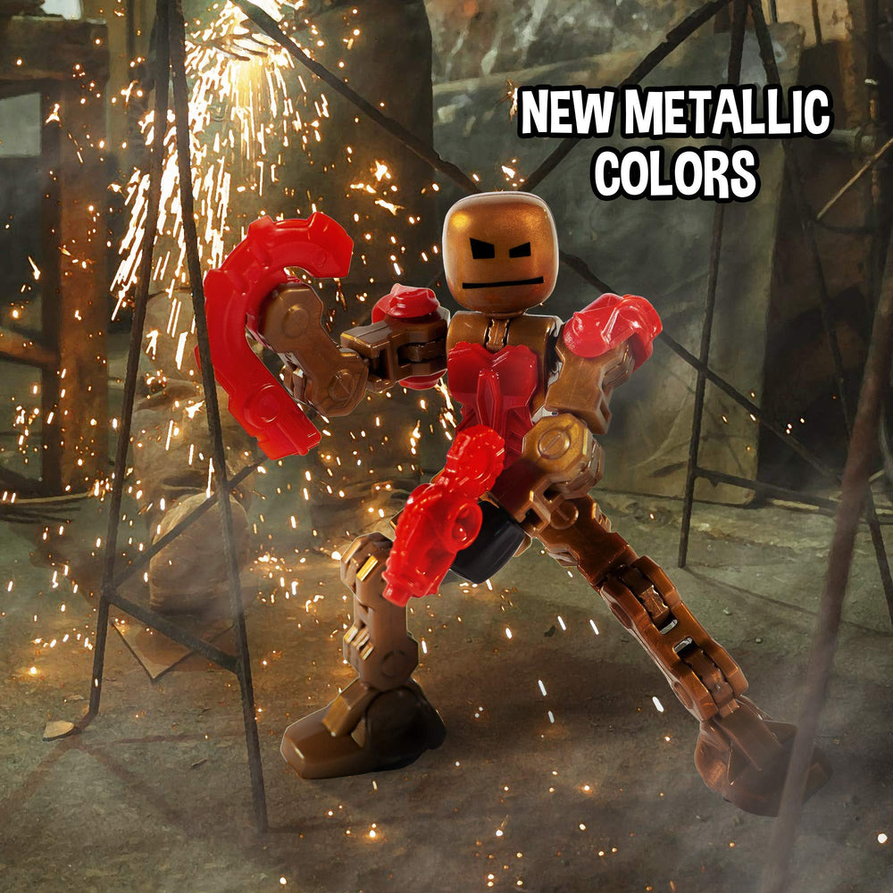 Zing Klikbot suction cup hands set enhances poseability for dynamic scenes.