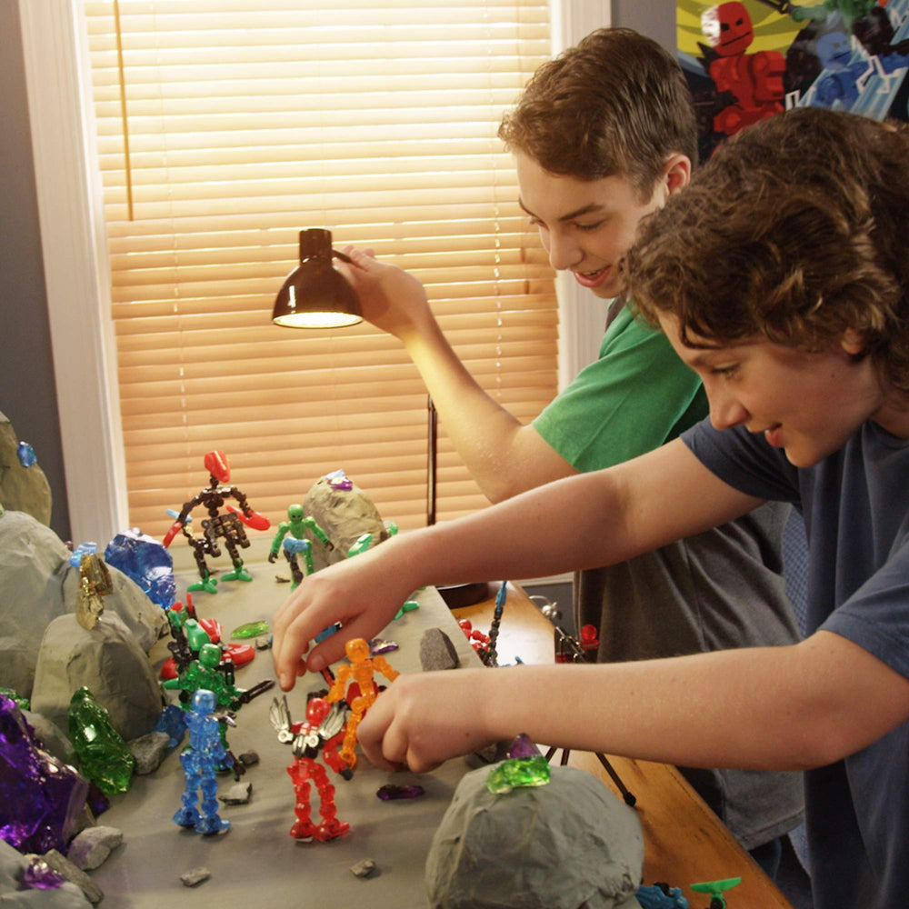 Zing Klikbot Zanimation Studio collectible line sparks ongoing imaginative play.