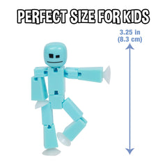 Zing StikBot articulation enables dynamic poses for films