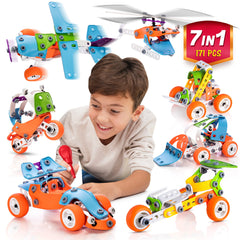 Zingywise 7-in-1 mechanical building set fuels imaginative engineering play.