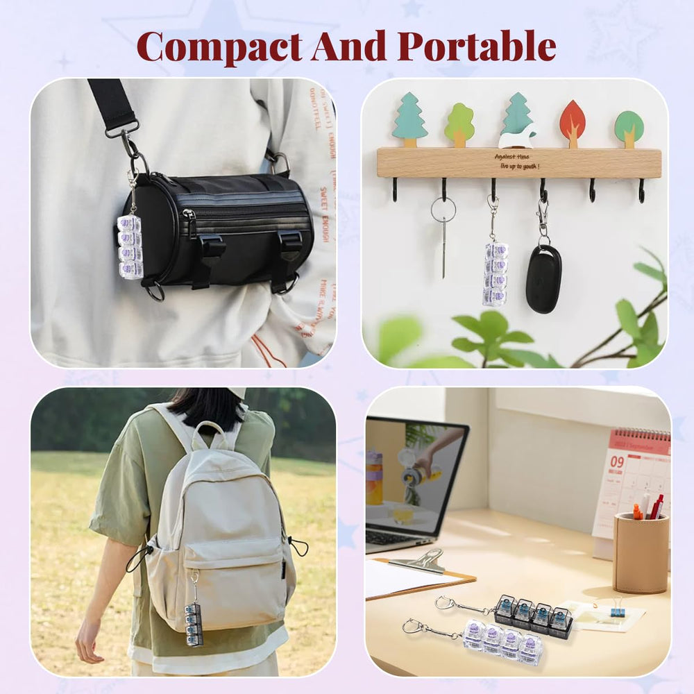 Zioyihan compact desk accessory supports focus during work or study sessions.