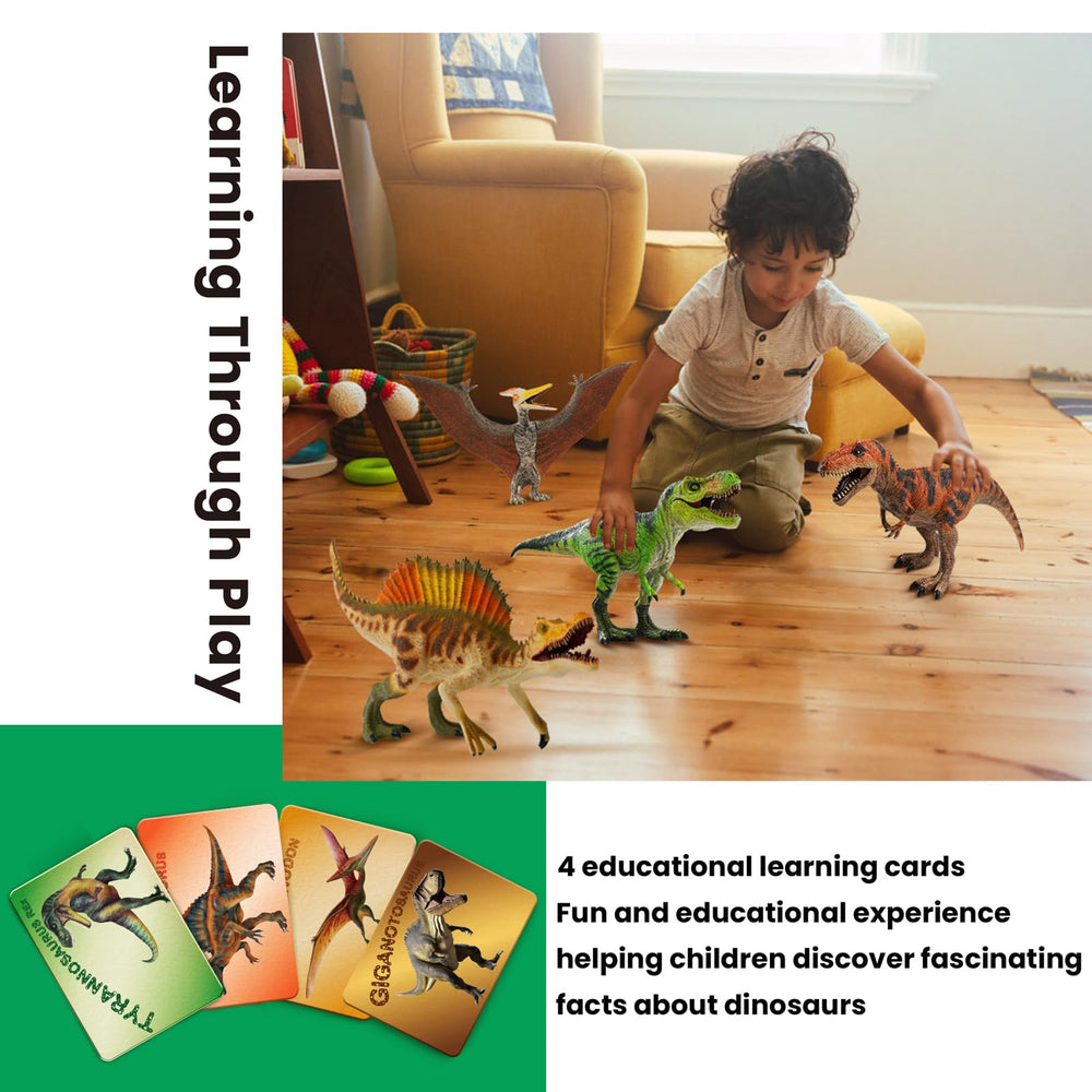 Zippytots Pteranodon figure with winged design for flight-themed pretend play.