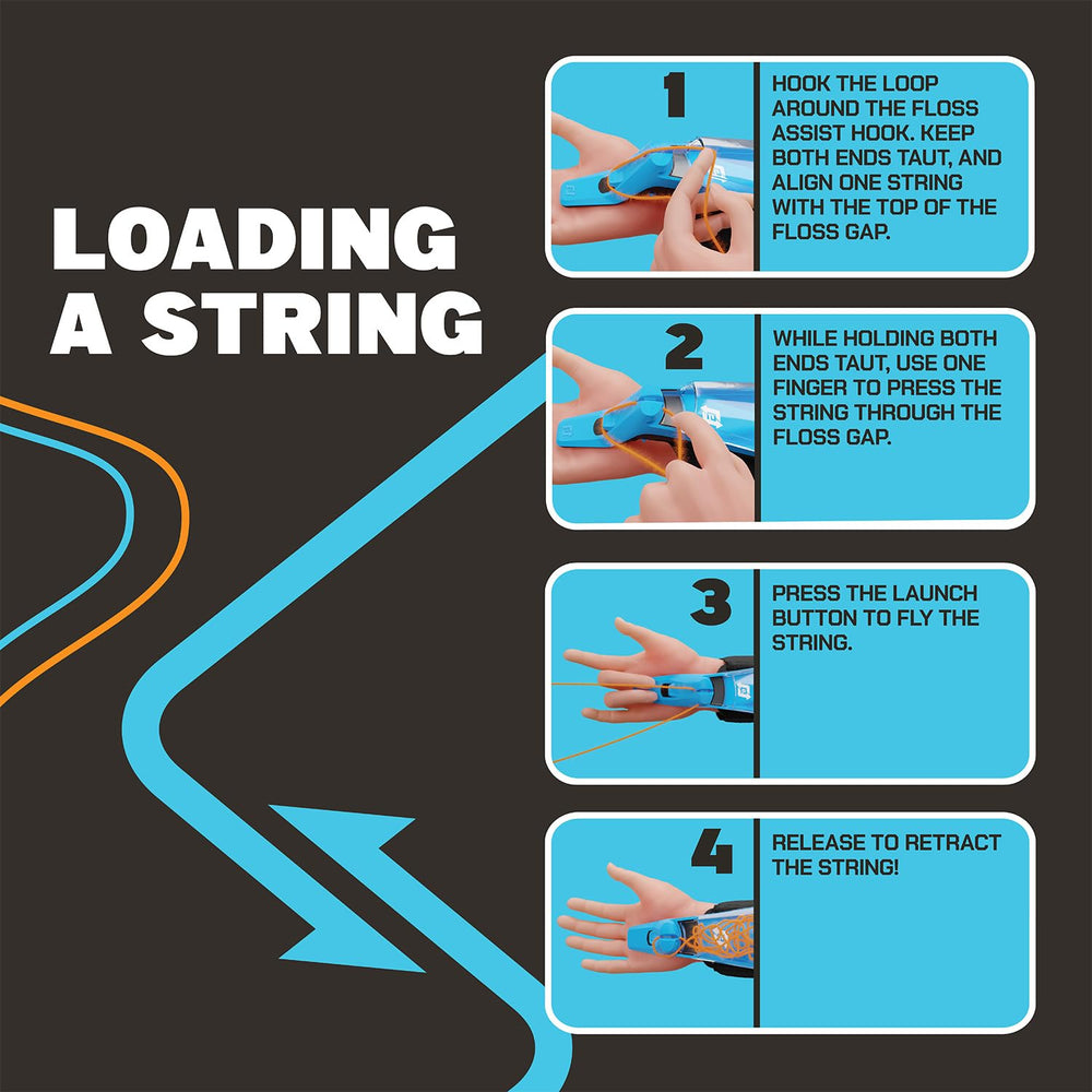 ZipString Aracna safe, durable design supports screen-free play.