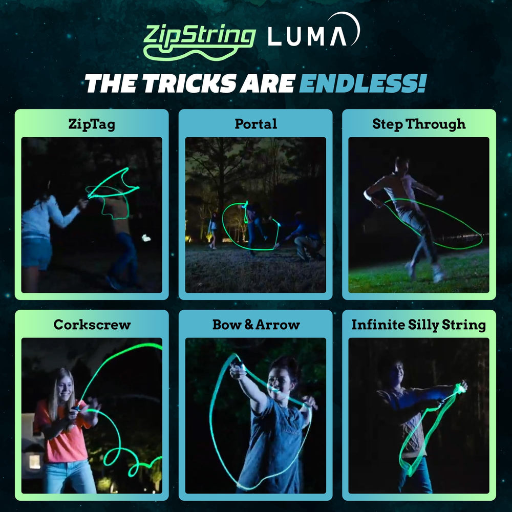 ZipString Luma easy-attach replacement option for simple swaps.