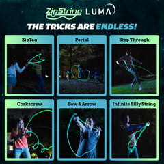 ZipString Luma easy-attach replacement option for simple swaps.