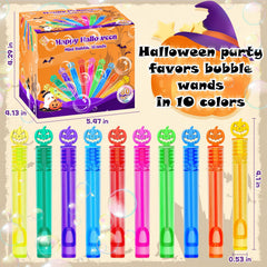ZIRSENG 80-piece colorful bubbles set for vibrant Halloween play.